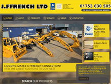 Tablet Screenshot of jffrenchltd.com